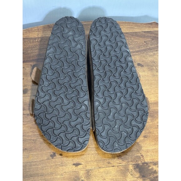 Birkenstock Arizona Sandal Mens Size 43 10 Brown Oiled Leather Slide - Picture 8 of 11